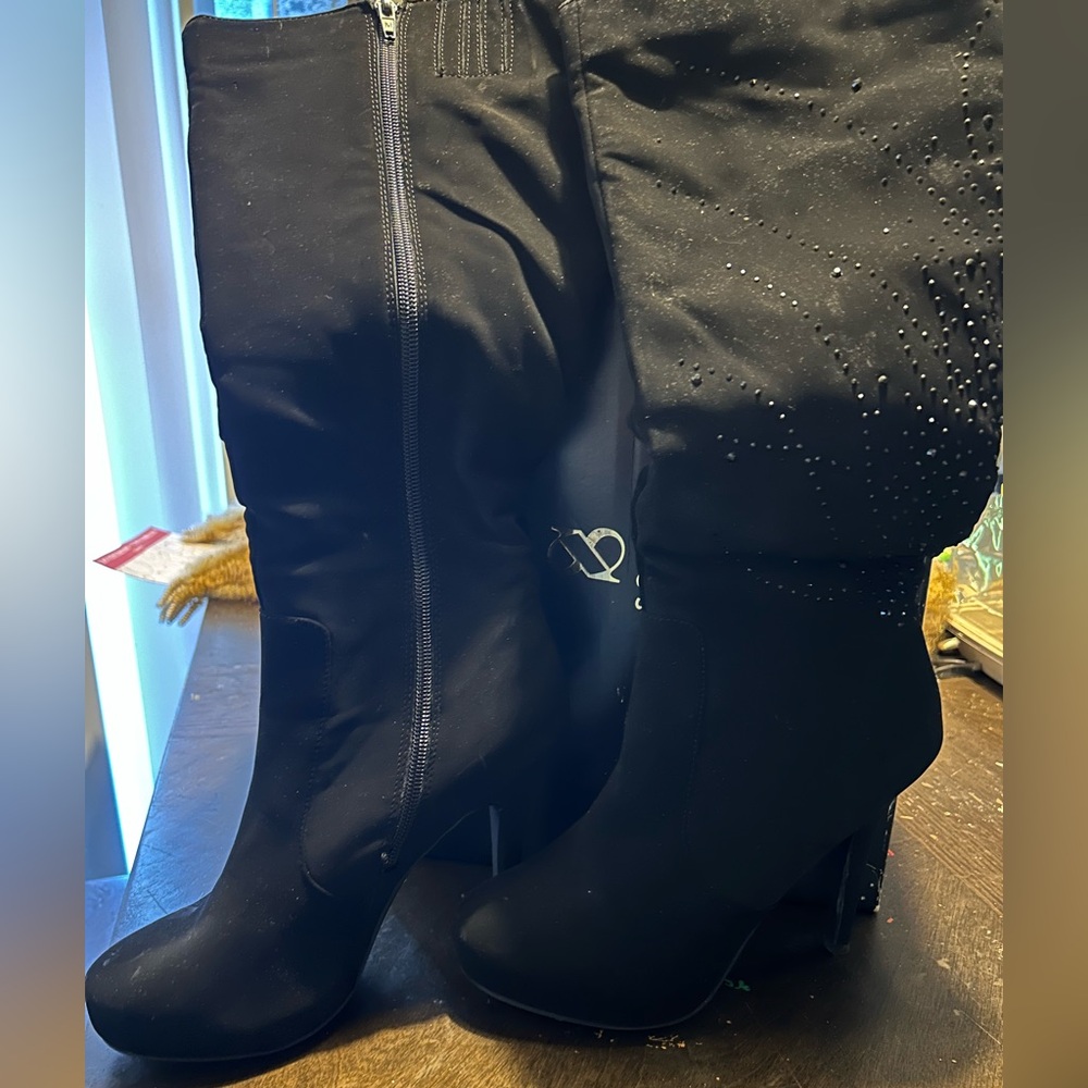 Black Scene Boots